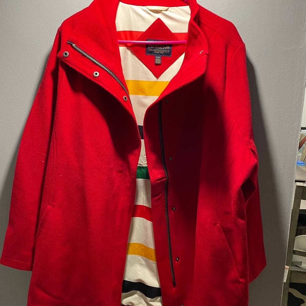 Pendleton wool coat XL